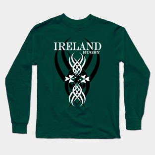 Ireland Rugby 6 Nations Championship Celtic Tattoo Logo Long Sleeve T-Shirt